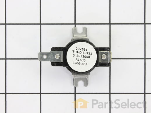 11740647-1-M-Whirlpool-WP303396-High Limit Thermostat (Limit: 200-30)