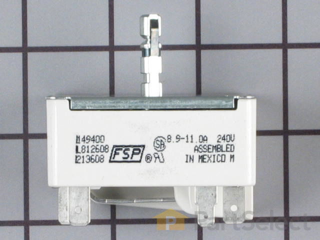Whirlpool Range Oven Burner Switch 311837 KS 811500-1 5.4-7.0Amps 