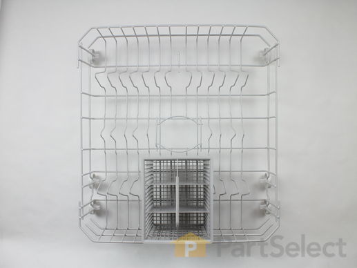 3501353-1-M-GE-WD28X10324-Lower Dishrack Assembly with Wheels