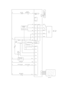 Wiring Diagram Diagram and Parts List for  Frigidaire Dishwasher