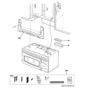 INSTALLATION PARTS Diagram and Parts List for  General Electric Microwave