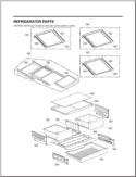 REFRIGERATOR PARTS Diagram and Parts List for ASTCNA0 LG Refrigerator