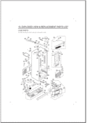 EXPLODED VIEW & REPLACEMENT PARTS LIST Diagram and Parts List for ASTCNA1 LG Refrigerator