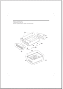 FREEZER PARTS Diagram and Parts List for ASTCNA1 LG Refrigerator