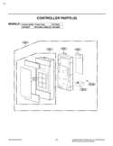 CONTROLLER PARTS II Diagram and Parts List for CSBELGA LG Microwave