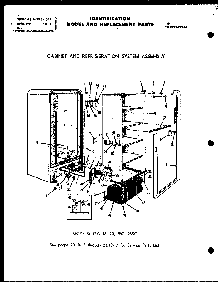 Part Location Diagram of 12454802 Whirlpool Water Line Retaining Clip