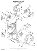 Part Location Diagram of WP3388703 Whirlpool Washer-Support
