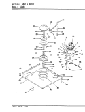 Part Location Diagram of 12002213 Whirlpool Transmission Pulley and Bearing Kit