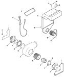 BLOWER ASSEMBLY (PLENUM - AAP) Diagram and Parts List for  Jenn-Air Range