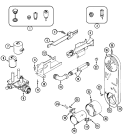 GAS VALVE Diagram and Parts List for  Maytag Dryer