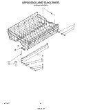 Part Location Diagram of 4171611 Whirlpool Rack Roller Retainer Kit